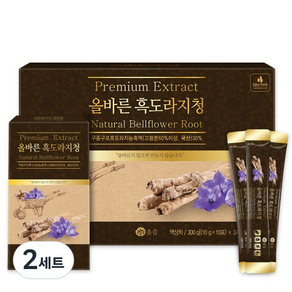 올즙 올바른 흑도라지청, 100g, 3개입, 2세트