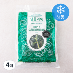 냉동식품 베트남산 아욱 (냉동), 1kg, 4개