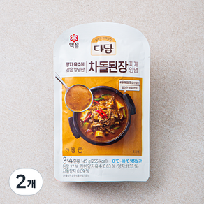 다담 차돌된장찌개양념