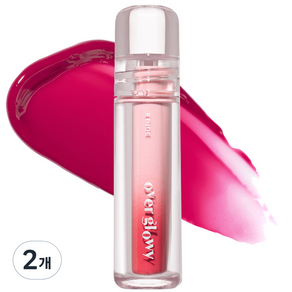 에뛰드 오버 글로이 틴트, 05 밤비 체리, 3g, 2개