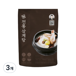 남가네설악추어탕 전통 삼계탕, 1kg, 3개