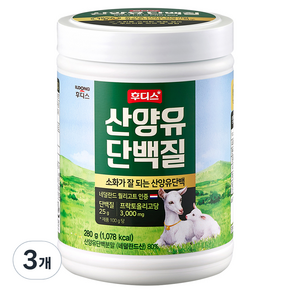 일동후디스 산양유 단백질, 280g, 3개