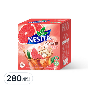 네스티 자몽 아이스티분말, 12.5g, 70개입, 4개