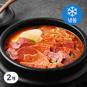 미스타셰프 한가득 치즈 부대찌개 (냉동), 1kg, 2개