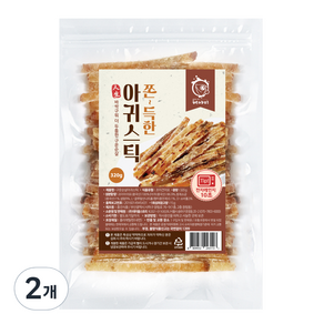 해야미 쫀득한 구운 순살 아귀스틱, 320g, 2개