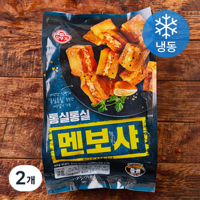 오뚜기 통실통실 멘보샤 (냉동), 756g, 2개