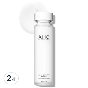 AHC 글루타 액티베이션 브라이트 3 트리트먼트 에센스, 130ml, 2개