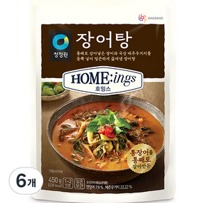 청정원 호밍스 장어탕, 450g, 6개