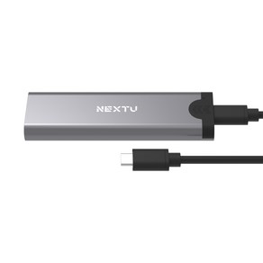 넥스트유 이지넷유비쿼터스 NEXTU USB-C Gen2 10G M.2 외장케이스, NEXT-M2293G2-COMBO, 1개