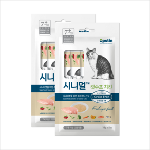 시니멀 캣수프 멀티 치킨 5스틱, 50g, 2개