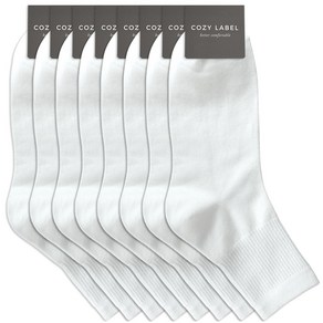 코지라벨 남성용 데일리 반골지 양말 8p