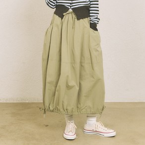 꼬모니노즈 W RIBBON BALLOON SKIRT WN246TBSKZ21