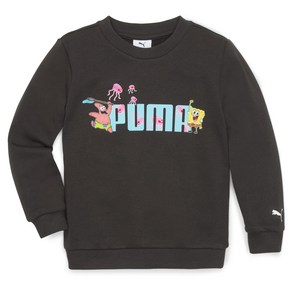 [PUMA]푸마_아동용_스폰지밥 크루 TR_SPONGEBOB CREW TR_블랙_67587201