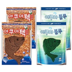 경원산업 아쿠아 베스트 커플3 떡밥 세트 텍2 2p + 블루 2p