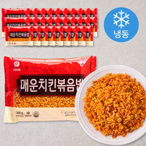 천일냉동 매운치킨볶음밥 (냉동), 300g, 30개