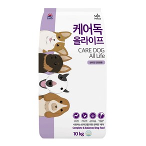 사조동아원 반려동물 전연령용 케어독 올라이프 건식사료