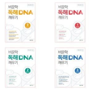 해법 중학 국어 비문학 독해 DNA 깨우기 0 + 1 + 2 + 3 세트 전4권, 천재교육