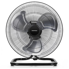 대우 좌우회전 5단 대형 공업용 업소용 선풍기 51cm, DEF-SF2000H, 블랙