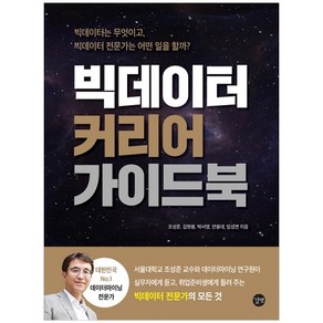 빅데이터 커리어 가이드북:빅데이터는 무엇이고 빅데이터 전문가는 어떤 일을 할까?