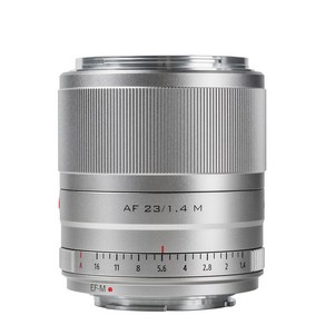 빌트록스 캐논 EF M MOUNT LARGE APERTURE HUMANISTIC 렌즈 F1.4 AF VIL_NEW_23mm_M