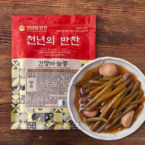 천년의반찬 간장마늘쫑, 300g, 1개