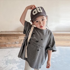꼰띠키즈 아동용 타이탄 반팔 티셔츠