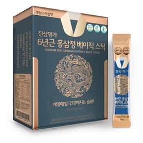 개성고려삼인 진삼명가 6년근 홍삼정 베이직 스틱 30p