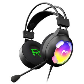 마이크로닉스 모프 7.1채널 RGB 게이밍 헤드셋, BLACK, MORPH MH-1