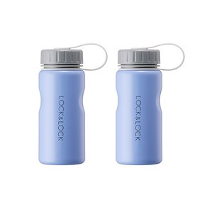 락앤락 스텐인리스 이지 그립 텀블러 2p, Light Blue, 400ml, 2개