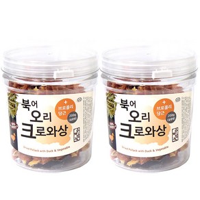 아침애간식 강아지 크로와상 200g