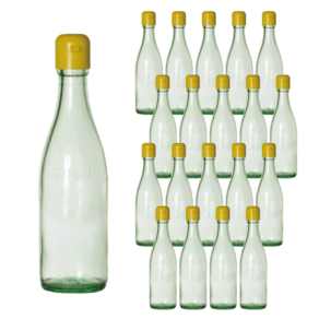 서울패키지 청색 참기름 350 원터치 유리병, 350ml, 20개