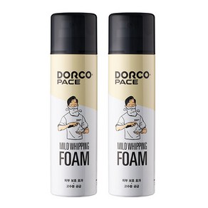 PACE 도루코 마일드 쉐이빙폼, 250ml, 2개