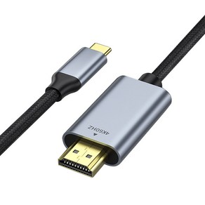 매머드 USB C타입 - HDMI 케이블 4K 60Hz 미러링, 2m, 그레이, 1개