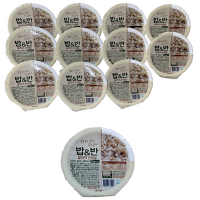 밥앤반 찰현미 곤약밥, 150g, 12개