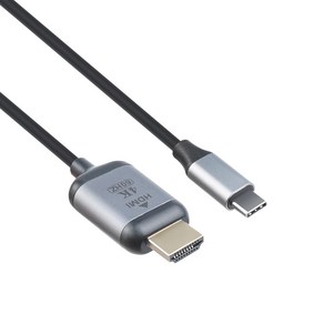 Coms USB 3.1 C타입 to HDMI 변환 컨버터 케이블 1.8m, TB402, 1개