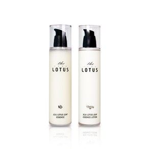 더퓨어로터스 제주 연꽃잎 수분 에센스 125ml + 에센스 로션 125ml 세트