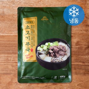 집밥장인 소고기무국 더블랙 (냉동), 600g, 1개