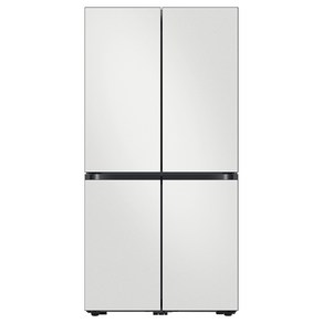 삼성전자 비스포크 4도어 프리스탠딩 양문형 냉장고 870L 방문설치, 코타 화이트, RF85C91DE01