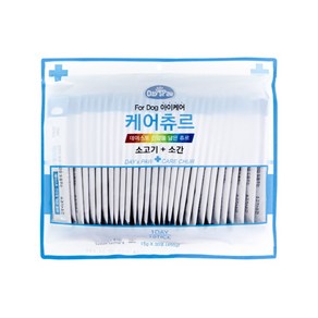 데이스포 강아지 케어 츄르 소고기 + 소간 15g x 30p, 소고기+소간, 30개