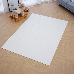 휴팡 강아지 미끄럼방지 PVC 사각형 매트 4T, 젤리스톤, 특대형(140 x 240 cm), 1개