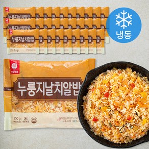 천일냉동 누룽지날치알밥 (냉동), 250g, 30입