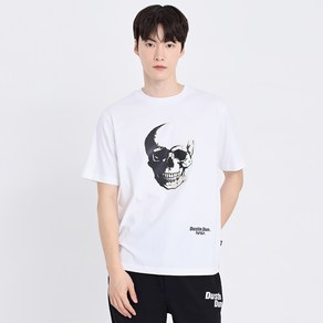 더스틴던 SKULL PRINT 반팔 티셔츠 DB2TSU112