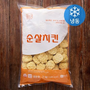 밀앤쿡 순살치킨 (냉동), 2kg, 1개