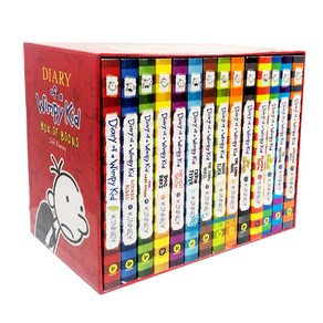 Diay of a Wimpy Kid Box of 1~14 Books, AmuletBooks