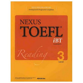 NEXUS TOEFL IBT READING LEVEL 3, NEXUS EDU