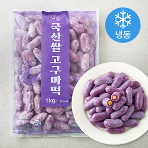 쪄옴 쌀 고구마떡 (냉동), 1kg, 1개