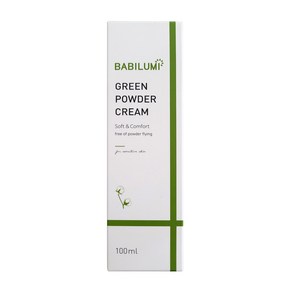 베비루미 유아용 그린 파우더 크림, 1개, 100ml
