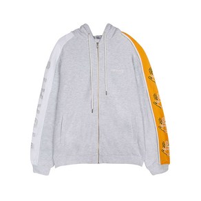 바이브레이트 SLEEVE COLOR SCHEME HOODIE ZIPUP