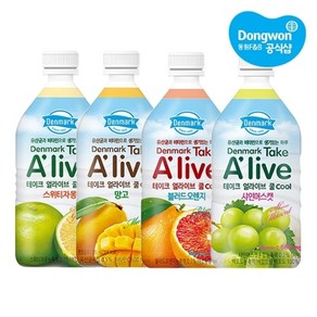 [동원] 덴마크 테이크 얼라이브 쿨 500ml x 24개, 샤인머스캣500mlx24개{A}