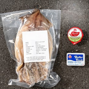 구룡포 피데기 반건조 오징어 10미(버터+고추장)(원양산), 1개, 700g(원양산)(10마리)